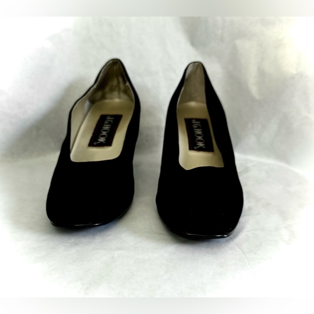 J. G. Hook Black Velvet Dress Shoes - Picture 14 of 16